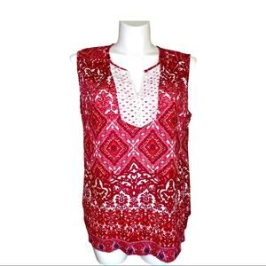 Erika Sleeveless Tunic Top 2X